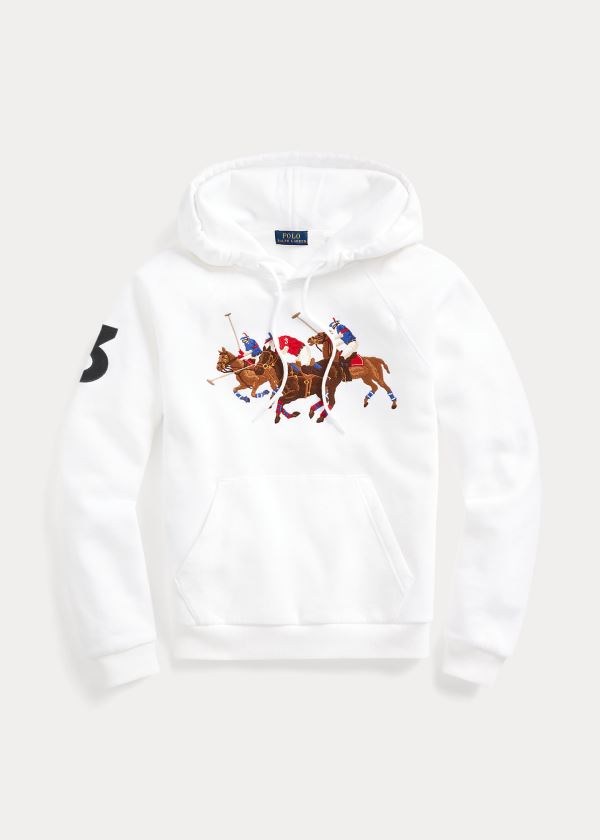 Polo Ralph Lauren Fleece Hættetrøje Dame Danmark (CDIQP4812)